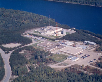The Nuclear Power Demonstration (NPD) prototype reactor is shut down