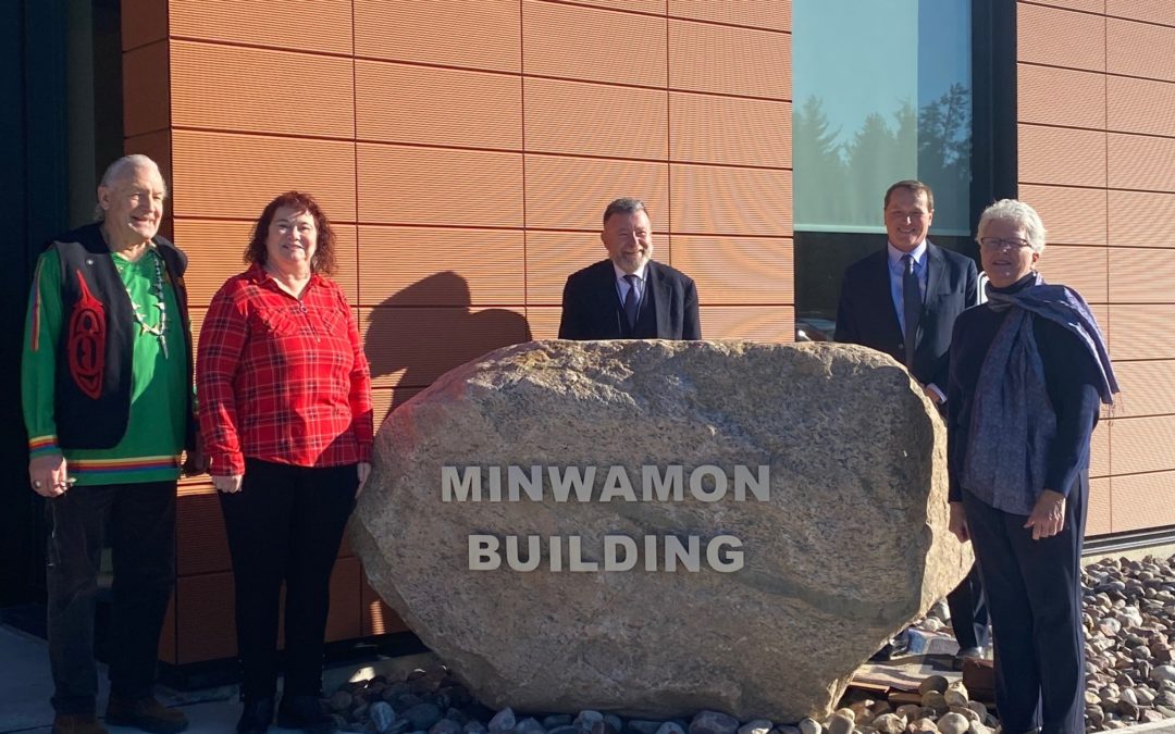 Algonquins of Ontario Honour AECL and CNL with Name for New Site Entrance Building at Chalk River Campus