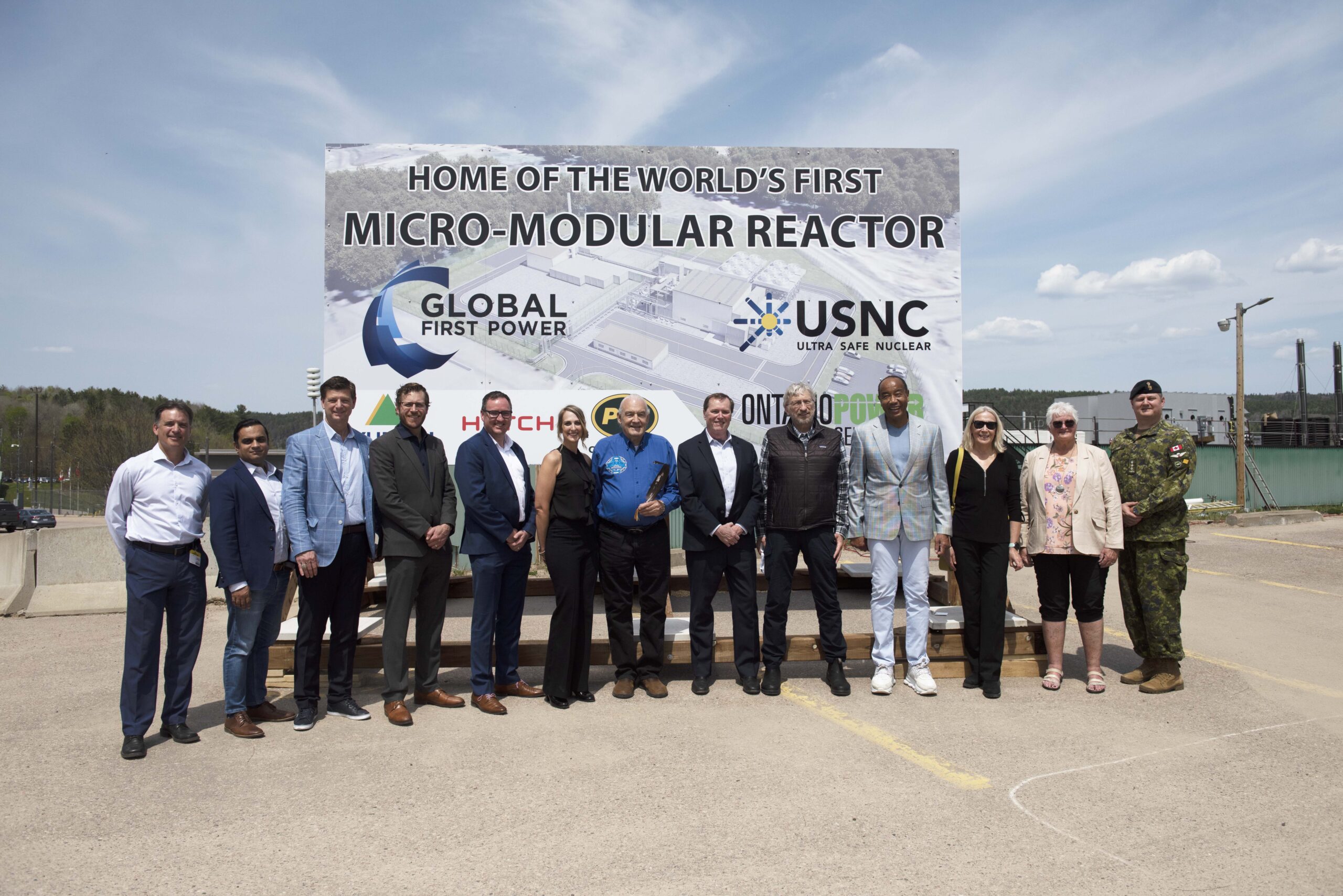 AECL, CNL and Global First Power unveil the site of GFP's proposed